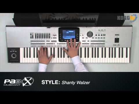 KORG TV / Pa3X MUSIKANT: "Volksmusik & Film/Spezial" - Style Demo