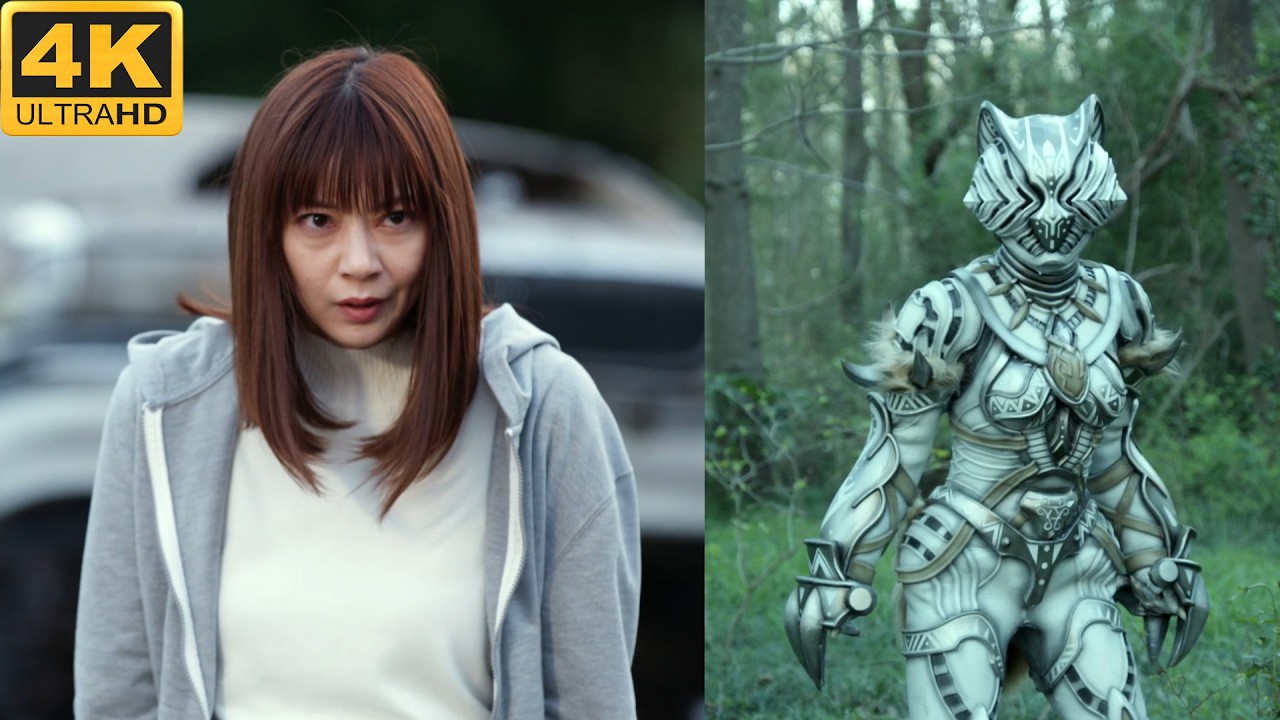 [4K] Wildcat Orphnoch transformation (ワイルドキャットオルフェノク 変身シーン集)