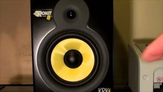 Video thumbnail for Rokit 8 Powered Studio Monitors - KRK Systems by intheblues