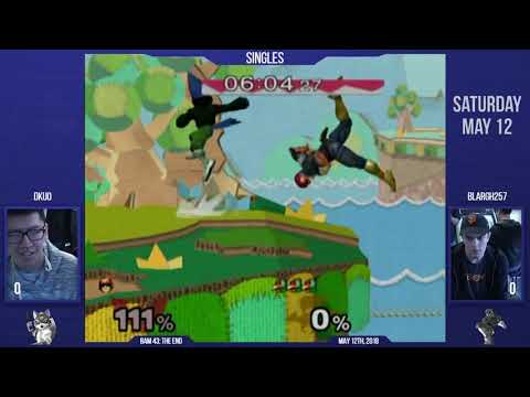 Dkuo (Falco) vs Blargh257 (Captain Falcon) BAM 43: The End