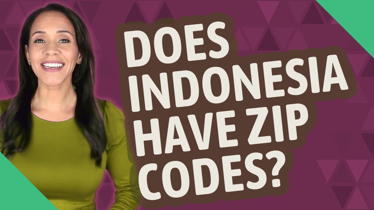 Does Indonesia have zip codes?
