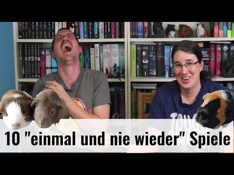 Top 10 "Einmal und nie wieder!!!!" Brettspiele