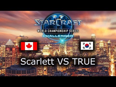 Scarlett VS TRUE - ZvZ - Ro4 - WCS Challenger Season 3 NA 2018 - polski komentarz
