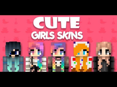 Cute Girls Skins for Minecraft PE Video