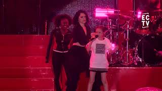 Video thumbnail of "Jessie J - Masterpiece (ft a 10 years old girl picked from the crowd) at Electric Castle, Romania"