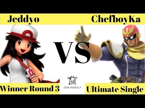 Cow Hideout - Winner Round 3: Jeddyo (Pokemon Trainer) vs ChefboyKA (Captain Falcon)