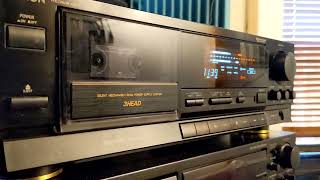 Video thumbnail for DENON DRM-700 - Beautiful simple 3 head cassette deck - large peak meters by Cheap Old Hi-Fi (HiFi reviews)