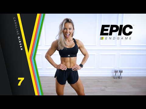 LIFTED Lower Body Workout - Dumbbell Leg Day | EPIC Endgame Day 7