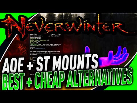 BEST AoE + Single Target MOUNT COMBAT POWERS + Alternatives in Neverwinter