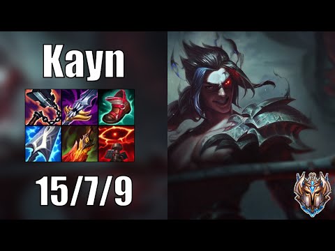 Kayn vs Lillia JUNGLE - Patch 12.11 euw1 CHALLENGER