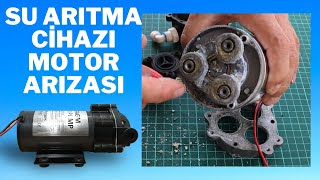 Su Arıtma Cihazı Motor Tamiri Nasıl Yapılır | Arıtma Cihazı Su Sızma Sorunu