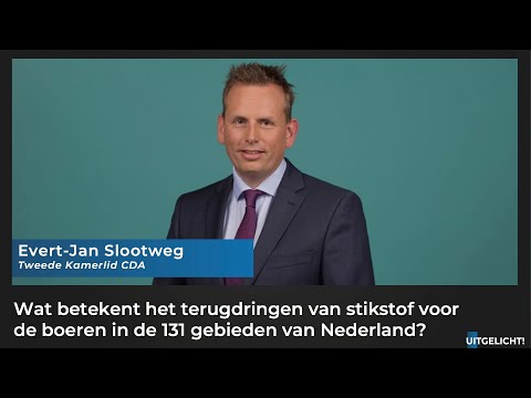Uitgelicht! 10 juni 2022 - Evert-Jan Slootweg (CDA) over Nationaal Programma Landelijk Gebied