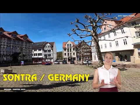 Travel Vlog - "SONTRA" Village / In Germany Süden des Werra-Meißner-Kreis ( gopro hero 8) 2023