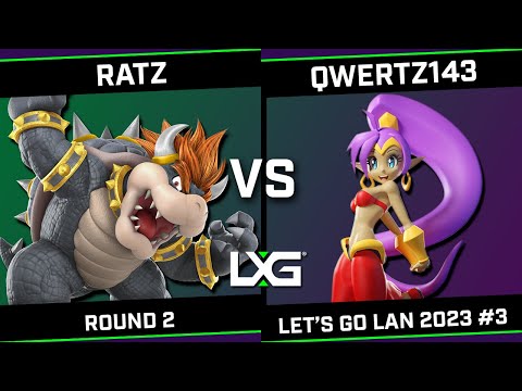 Ratz (Bowser) vs qwertz143 (Mii Gunner) - LXG Let's Go LAN 2023 #3