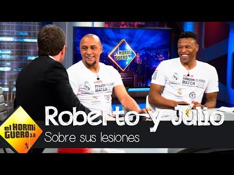 El rifirrafe de Roberto Carlos y Júlio Baptista a cuento de la altura - El Hormiguero 3.0