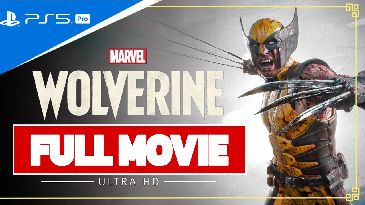 Marvel’s Wolverine - All Cutscenes (Full Game Movie) | 4K Ultra HD