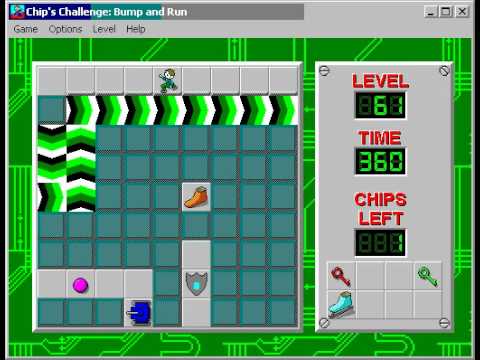 CCLP3 level 61 solution - 318 seconds