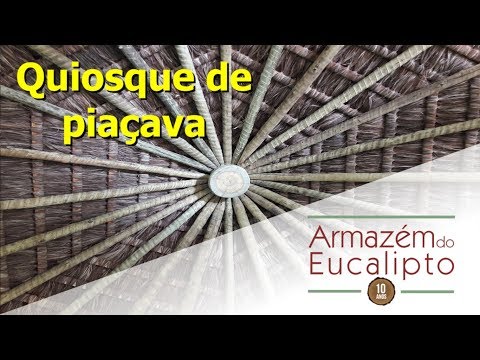 Reforma de Quiosque: Estrutura de Eucalipto e Cobertura em Piaçava