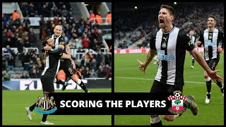 Scoring the players | Newcastle United 2-1 Southampton