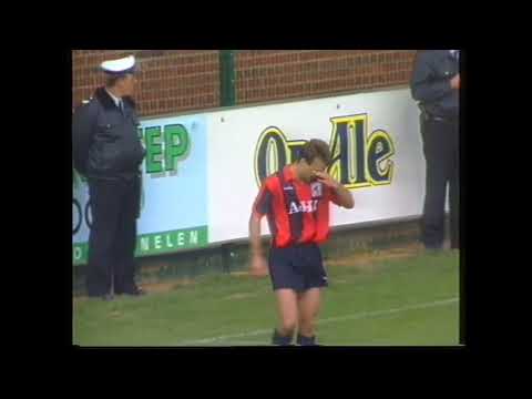 1991-1992 7de speeldag Eendracht Aalst - FC Liège 0-2