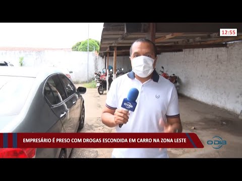 Empresário é preso com drogas escondidas em carro na zona leste de Teresina 16 04 2021