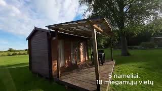Baidarių nuomos ir apgyvendinimo paslaugos prie Verknės upės. "Žemyn upe kaimelis" pristatymas