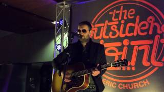 Eric Church live acoustic performance of "Like Jesus Does" and " Chevy Van"