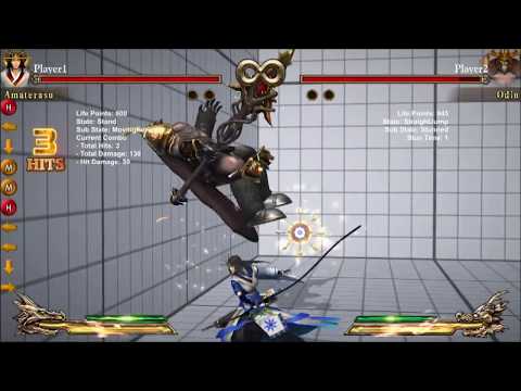 Fight of Gods: Amaterasu combo