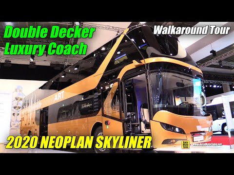 2020 Neoplan Skyliner Double Decker Luxury Coach - Walkaround Tour