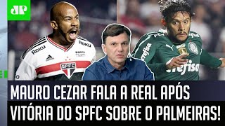 ‘Não quero desanimar os são-paulinos, mas o Palmeiras…’: Mauro Cezar é sincero após 1 a 0 do SPFC