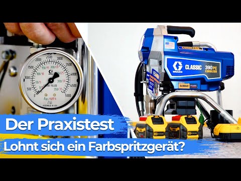 Praxistest - Graco Airlessgeräte im Vergleich [GX 21 - 390 PC]