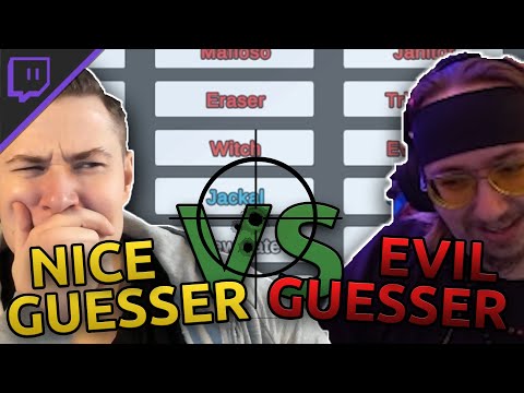 EPISCHES GUESSER DUELL GEGEN DHALUCARD😂❤️Among Us Streamerlobby❤️
