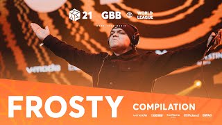 Nobody talking about the  round, which for me was arguably one of the best loopstation drops ever. - Frosty 🇬🇧 | Runner Up Compilation | GRAND BEATBOX BATTLE 2021: WORLD LEAGUE