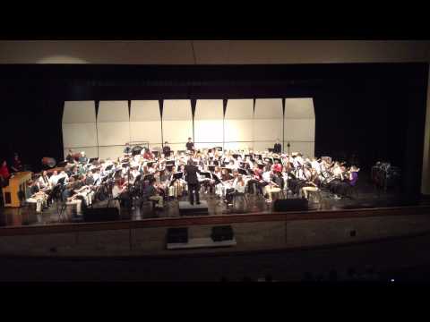 District XIII Honor 8th Grade Concert Band 01192014 - #1