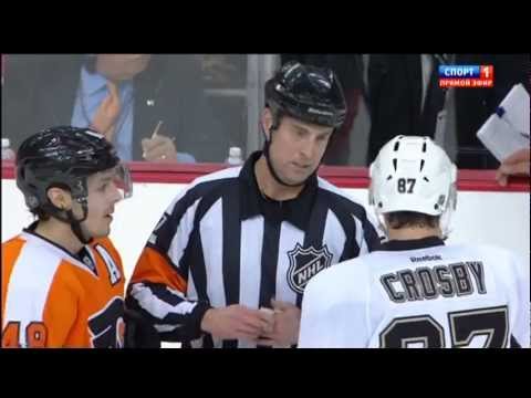 Super Goal Max Talbot (Penguins vs Flyers) Playoffs NHL. Apr 15, 2012.
