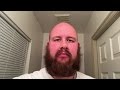 SHAVING MY BEARD OFF WITH A STRAIGHT RAZOR