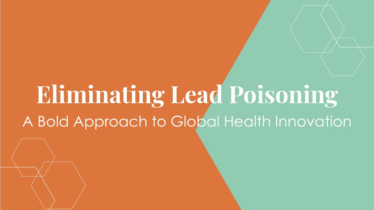 Eliminating Lead Poisoning: A Bold Approach to Global Health Innovation