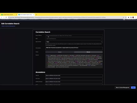SIEM in Seconds - Streamline Investigations with Splunk Enterprise Security