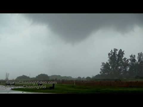 Category 5 Hurricane Michael, Siesta Key Beach Tornadic Waterspout - 10/10/2018