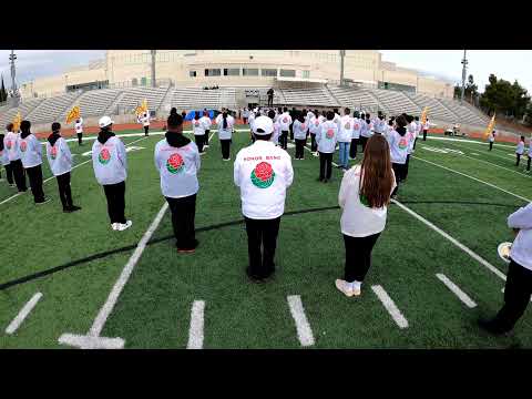 PCC Tournament of Roses Honor Band 2022 Mellophone Head cam (Bandfest Rehearsal 12/29/21)