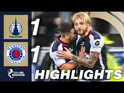 Falkirk 1-1 Rangers | HIGHLIGHTS | William Hill Premiership