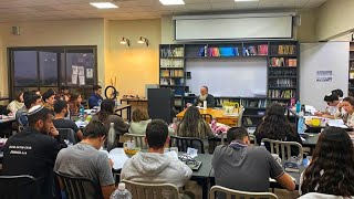 הרצאה לחניכי המכינה המעורבת "עין פרת" | סיפור הבריאה (עם כתוביות) – הרב אורי שרקי