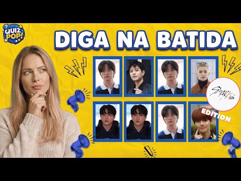 🔥 Diga a Palavra na Batida | Stray Kids Edition VOCÊ CONSEGUE?