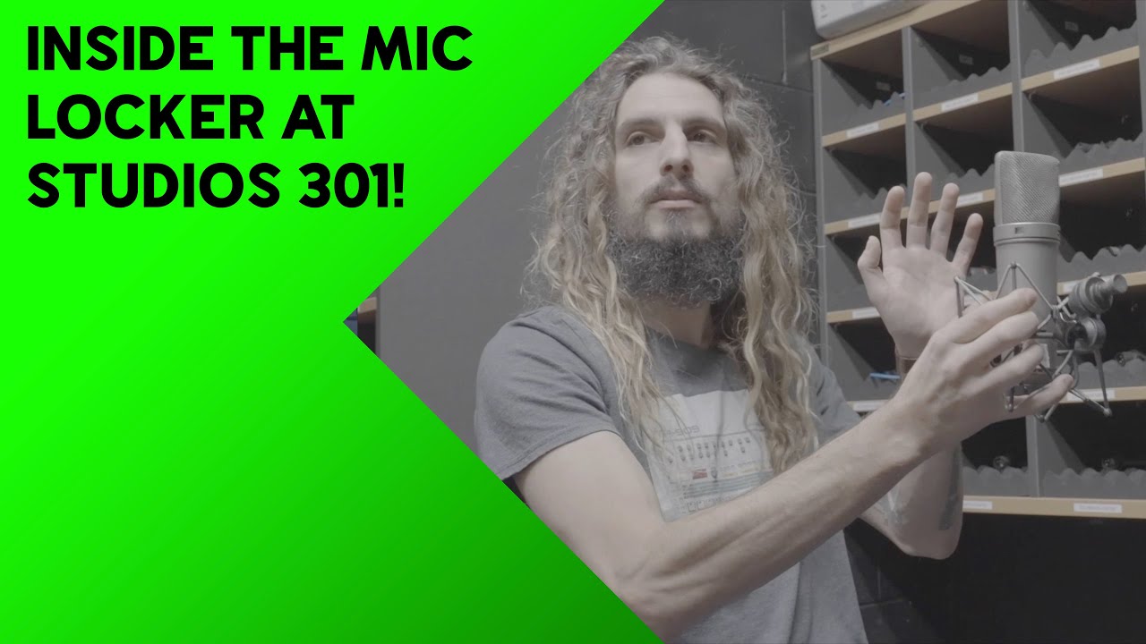 Jack Garzonio Shows You the Legendary Neumann Microphone Collection at Studios 301!