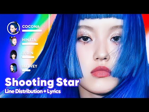 XG - Shooting Star (Line Distribution + Lyrics Karaoke) PATREON REQUESTED