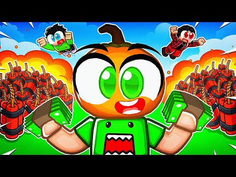 Tüm Dünyayı Havaya Uçurarak Milyoner Oldum! 🧨 | Roblox