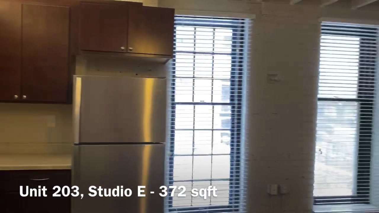 Unit 203, Studio E, 372 sqft