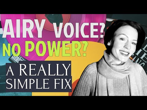 How To Fix An Airy or Weak Voice (ACTUALLY WORKS STRAIGHT AWAY)