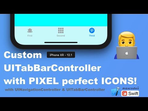 How to make a Custom UITabBarController with sized icons that aren’t too big in Swift 4.2 & Xcode 10