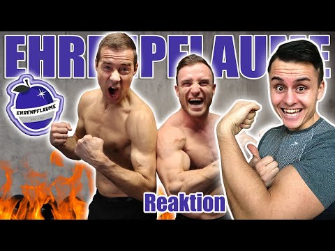 The Franklin reagiert auf Sascha Huber trainiert EHRENPFLAUME + BIZEPS VERGLEICH 💪🏼